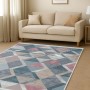 Rug (160 x 230) Ar 10 - Blue, Pink Blue
Pink
Beige
Grey
