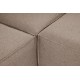 Γωνιακός Καναπές Fora 296x185x66εκ - Brown
