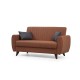 2-Seat Sofa-Bed Alkon - Tile Red Tile Red