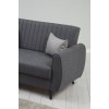 Atelier del Sofa 2-Seat Sofa-Bed Alkon - Dark Grey Dark Grey