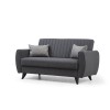 Atelier del Sofa 2-Seat Sofa-Bed Alkon - Dark Grey Dark Grey