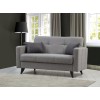 Atelier del Sofa 2-Seat Sofa-Bed Polya - Light Grey Light Grey