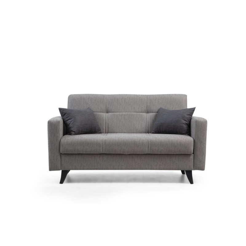 Atelier del Sofa 2-Seat Sofa-Bed Polya - Light Grey Light Grey