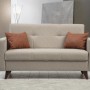 2-Seat Sofa-Bed Polya - Beige Beige