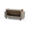 Atelier del Sofa 2-Seat Sofa-Bed Polya - Beige Beige