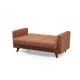 Atelier del Sofa 2-Seat Sofa-Bed Polya - Tile Red Tile Red
