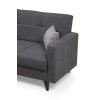 Atelier del Sofa 2-Seat Sofa-Bed Polya - Dark Grey Dark Grey