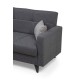 2-Seat Sofa-Bed Polya - Dark Grey Dark Grey Atelier del Sofa 2-Seat Sofa-Bed Polya - Dark Grey Dark Grey