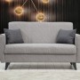 2-Seat Sofa-Bed Zaden - Light Grey Light Grey