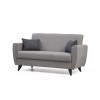 2-Seat Sofa-Bed Zaden - Light Grey Light Grey