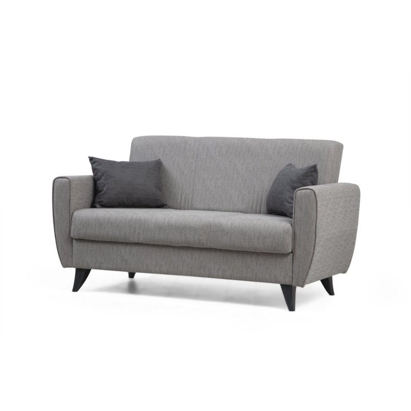 2-Seat Sofa-Bed Zaden - Light Grey Light Grey
