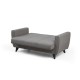 2-Seat Sofa-Bed Zaden - Light Grey Light Grey