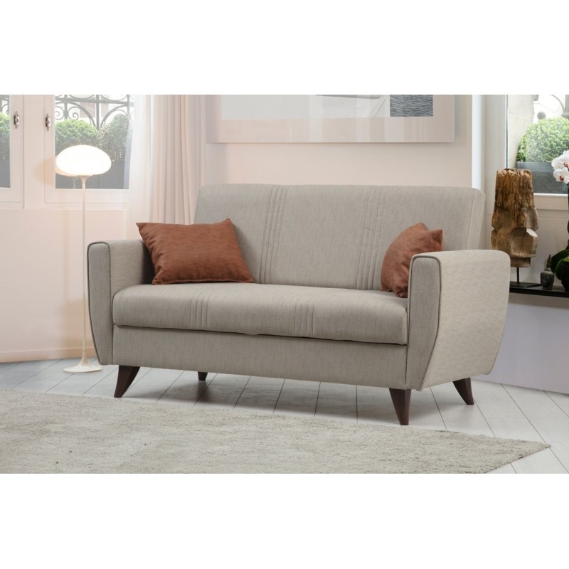 Atelier del Sofa 2-Seat Sofa-Bed Zaden - Beige Beige