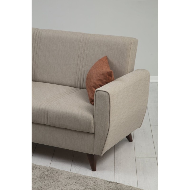 Atelier del Sofa 2-Seat Sofa-Bed Zaden - Beige Beige