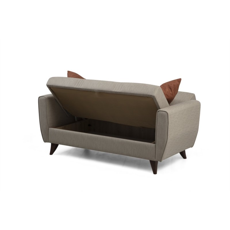 Atelier del Sofa 2-Seat Sofa-Bed Zaden - Beige Beige