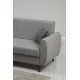 3-Seat Sofa-Bed Alkon - Light Grey Light Grey 3-Seat Sofa-Bed Alkon - Light Grey Light Grey