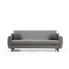 3-Seat Sofa-Bed Alkon - Light Grey Light Grey