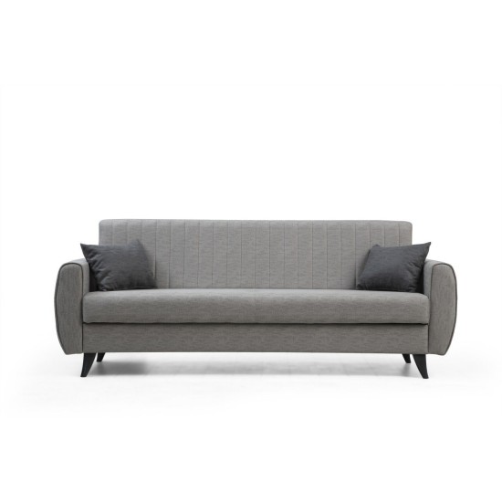 3-Seat Sofa-Bed Alkon - Light Grey Light Grey 3-Seat Sofa-Bed Alkon - Light Grey Light Grey