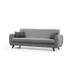 3-Seat Sofa-Bed Alkon - Light Grey Light Grey