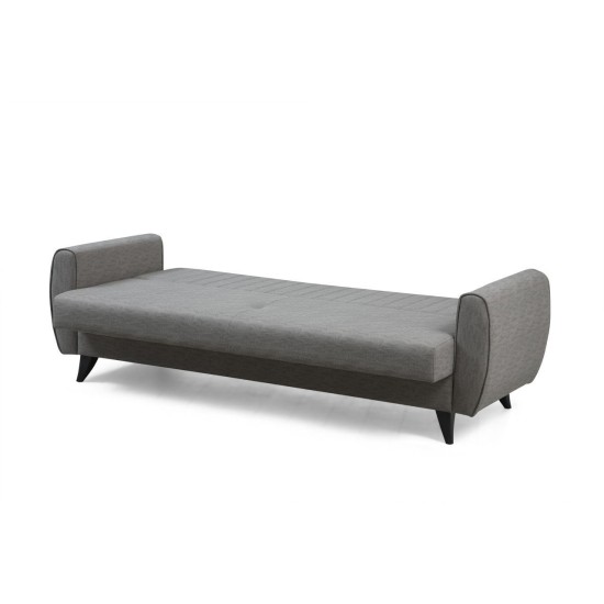 3-Seat Sofa-Bed Alkon - Light Grey Light Grey 3-Seat Sofa-Bed Alkon - Light Grey Light Grey