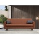 3-Seat Sofa-Bed Alkon - Tile Red Tile Red 3-Seat Sofa-Bed Alkon - Tile Red Tile Red