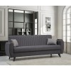 Atelier del Sofa 3-Seat Sofa-Bed Alkon - Dark Grey Dark Grey