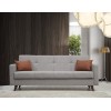 3-Seat Sofa-Bed Polya - Light Grey Light Grey