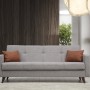 3-Seat Sofa-Bed Polya - Light Grey Light Grey