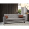 3-Seat Sofa-Bed Polya - Light Grey Light Grey