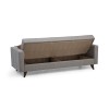 3-Seat Sofa-Bed Polya - Light Grey Light Grey