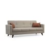 Atelier del Sofa 3-Seat Sofa-Bed Polya - Beige Beige
