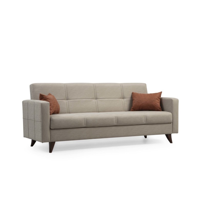 Atelier del Sofa 3-Seat Sofa-Bed Polya - Beige Beige