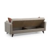 Atelier del Sofa 3-Seat Sofa-Bed Polya - Beige Beige