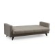 3-Seat Sofa-Bed Polya - Beige Beige Atelier del Sofa 3-Seat Sofa-Bed Polya - Beige Beige