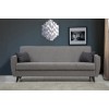 3-Seat Sofa-Bed Zaden - Light Grey Light Grey