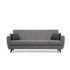 3-Seat Sofa-Bed Zaden - Light Grey Light Grey