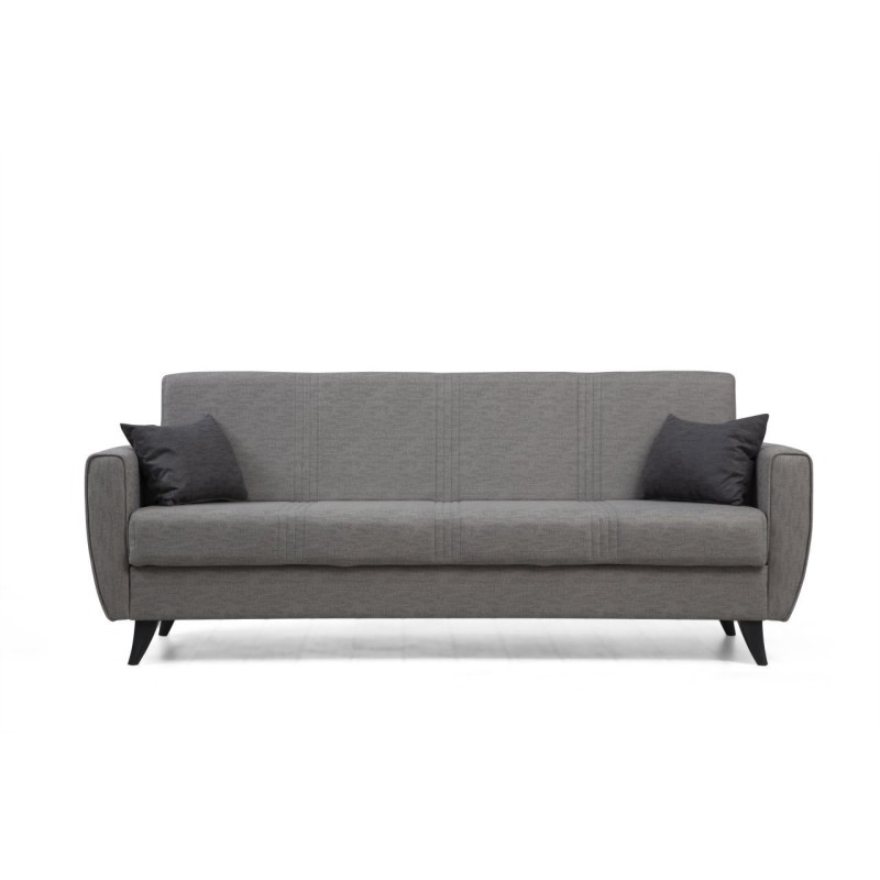 3-Seat Sofa-Bed Zaden - Light Grey Light Grey