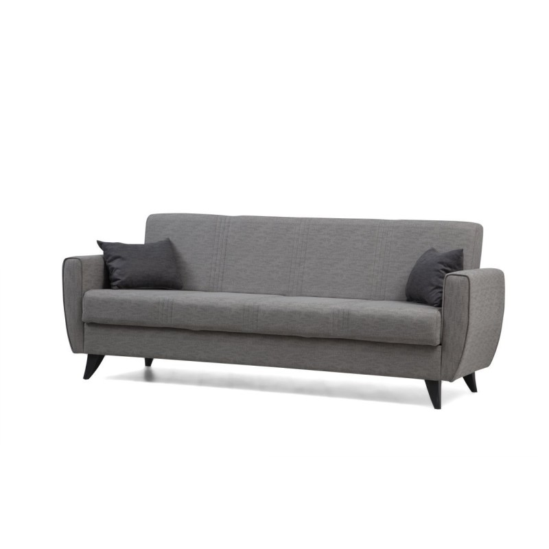 3-Seat Sofa-Bed Zaden - Light Grey Light Grey