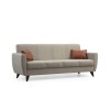 3-Seat Sofa-Bed Zaden - Beige Beige