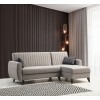 Corner Sofa-Bed Alkon - Light Grey Light Grey