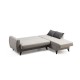 Corner Sofa-Bed Alkon - Light Grey Light Grey Corner Sofa-Bed Alkon - Light Grey Light Grey