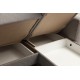 Corner Sofa-Bed Alkon - Light Grey Light Grey Corner Sofa-Bed Alkon - Light Grey Light Grey