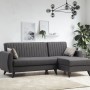 Corner Sofa-Bed Alkon - Dark Grey Dark Grey