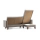 Corner Sofa-Bed Polya - Light Grey Light Grey