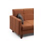 Corner Sofa-Bed Polya - Tile Red Tile Red Corner Sofa-Bed Polya - Tile Red Tile Red
