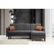 Corner Sofa-Bed Polya - Dark Grey Dark Grey Corner Sofa-Bed Polya - Dark Grey Dark Grey