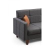 Corner Sofa-Bed Polya - Dark Grey Dark Grey