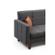 Corner Sofa-Bed Polya - Dark Grey Dark Grey Corner Sofa-Bed Polya - Dark Grey Dark Grey