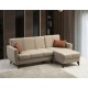 Corner Sofa-Bed Zaden - Beige Beige Corner Sofa-Bed Zaden - Beige Beige