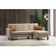 Sofa Set Polya L - Beige Beige